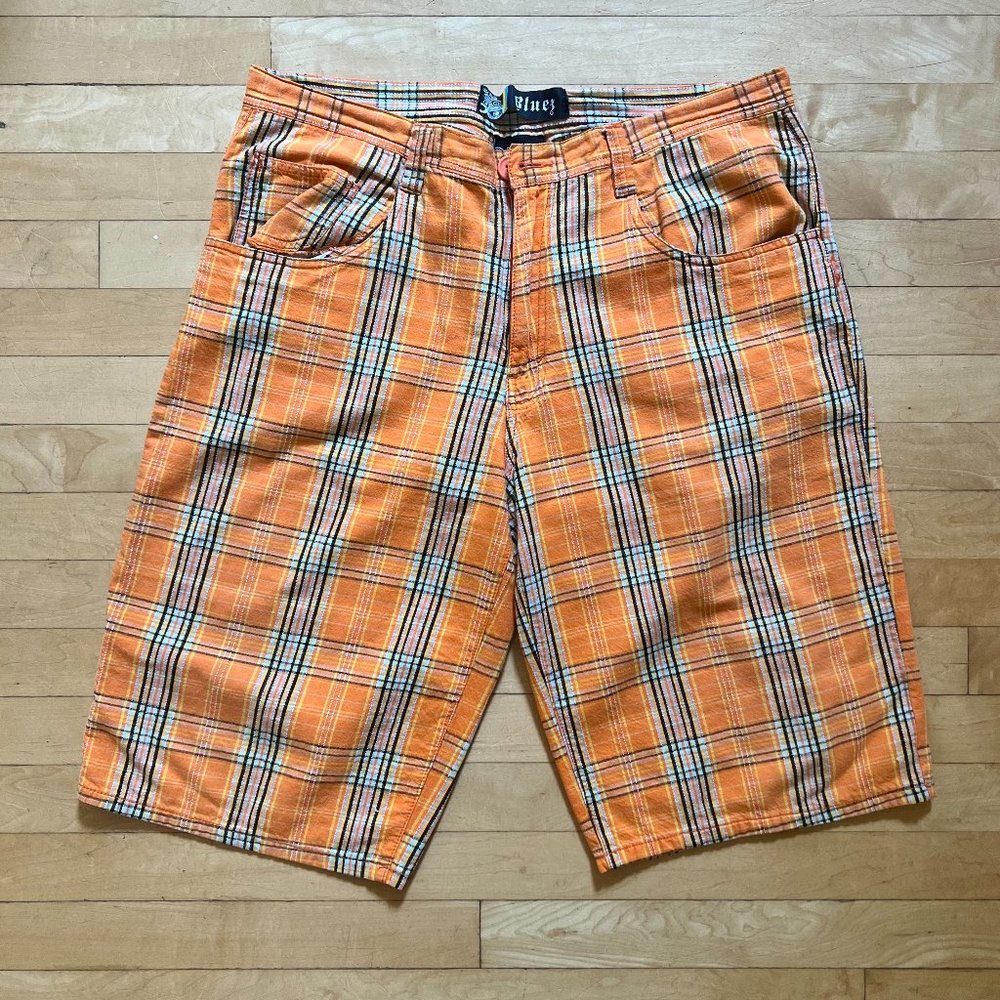 Bluez Plaid Shorts 2XL (38-40)